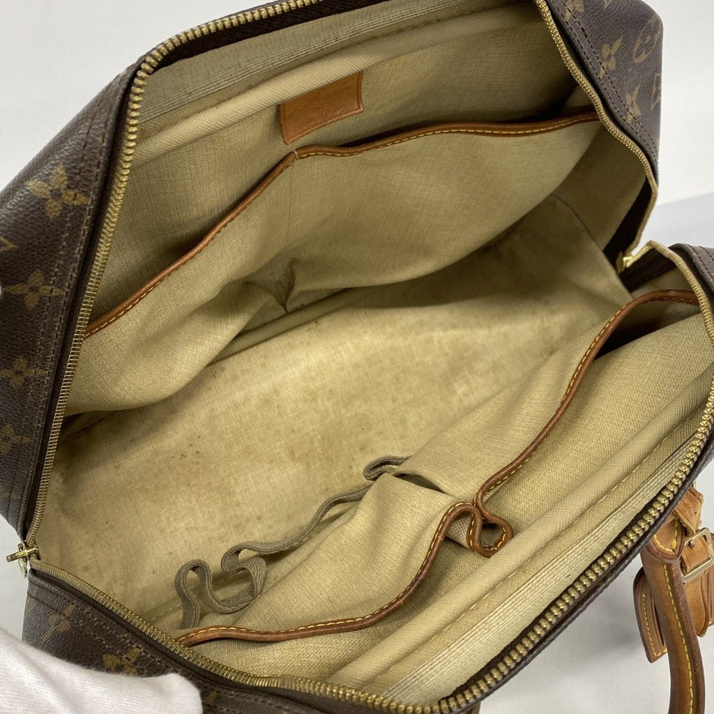 Louis Vuitton Handbag Monogram Deauville Brown — view 4