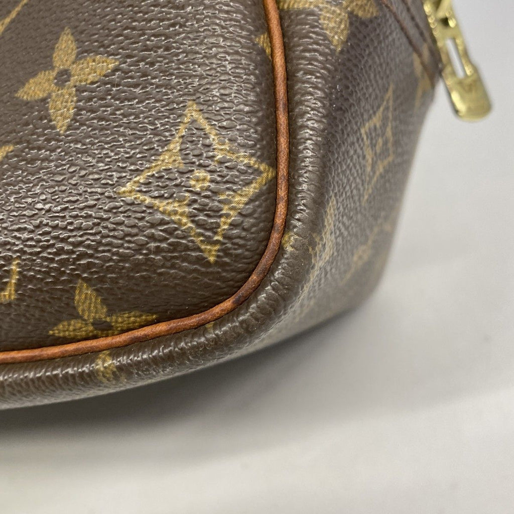 Louis Vuitton Handbag Monogram Deauville Brown — view 6