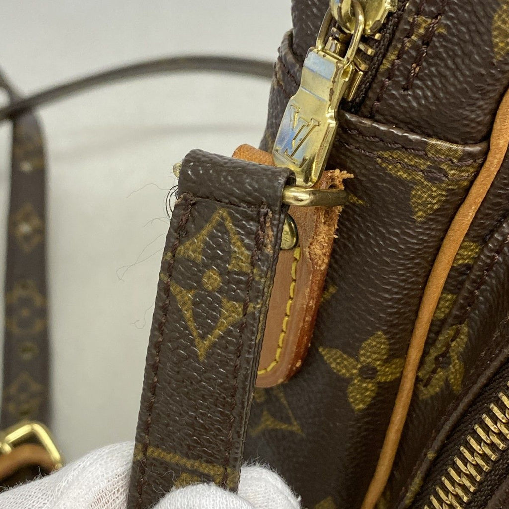 Louis Vuitton Shoulder Bag Monogram Amazon Brown — view 6