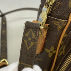 Louis Vuitton Shoulder Bag Monogram Amazon Brown — view 6