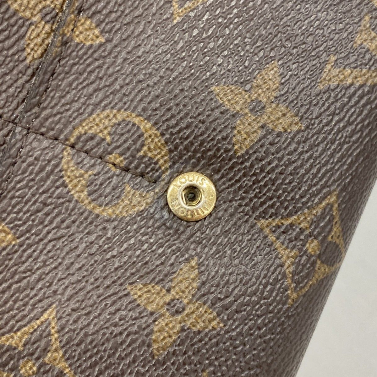 Louis Vuitton Wallet Monogram Portefeuille Sarah Rose Velours — view 8
