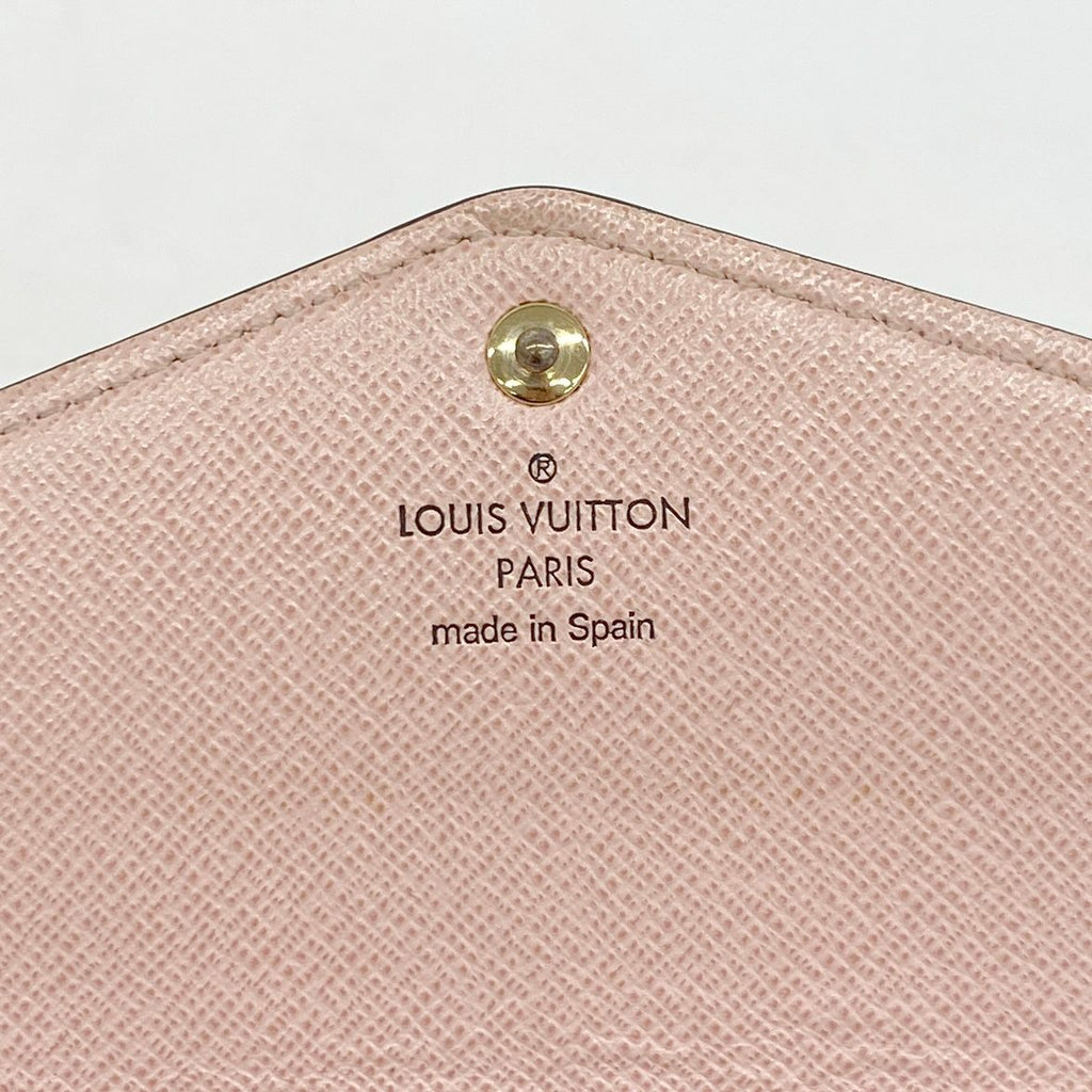 Louis Vuitton Wallet Monogram Portefeuille Sarah Rose Velours — view 4