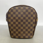 Louis Vuitton Shoulder Bag Damier Ipanema PM Ebene — view 9