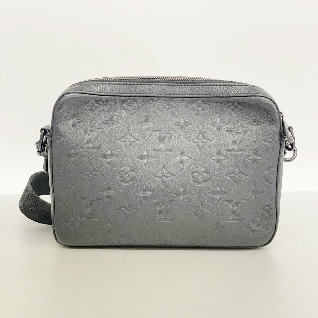 Louis Vuitton Shoulder Bag Monogram Shadow Trio Messenger Black — view 9
