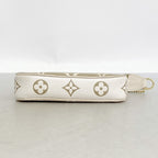 Louis Vuitton Pouch Monogram Empreinte Mini Pochette Khaki Beige — view 3