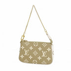 Louis Vuitton Pouch Monogram Empreinte Mini Pochette Khaki Beige