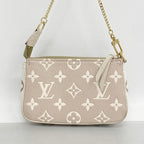 Louis Vuitton Pouch Monogram Empreinte Mini Pochette Khaki Beige — view 9
