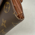 Louis Vuitton Trifold Wallet Monogram Porte-Monnaie Billets Cult Cles Brown — view 5