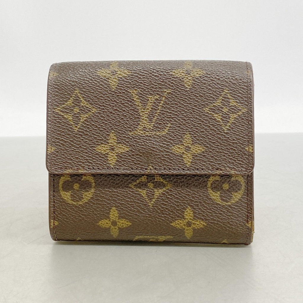 Louis Vuitton Trifold Wallet Monogram Porte-Monnaie Billets Cult Cles Brown — view 7