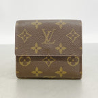 Louis Vuitton Trifold Wallet Monogram Porte-Monnaie Billets Cult Cles Brown — view 7