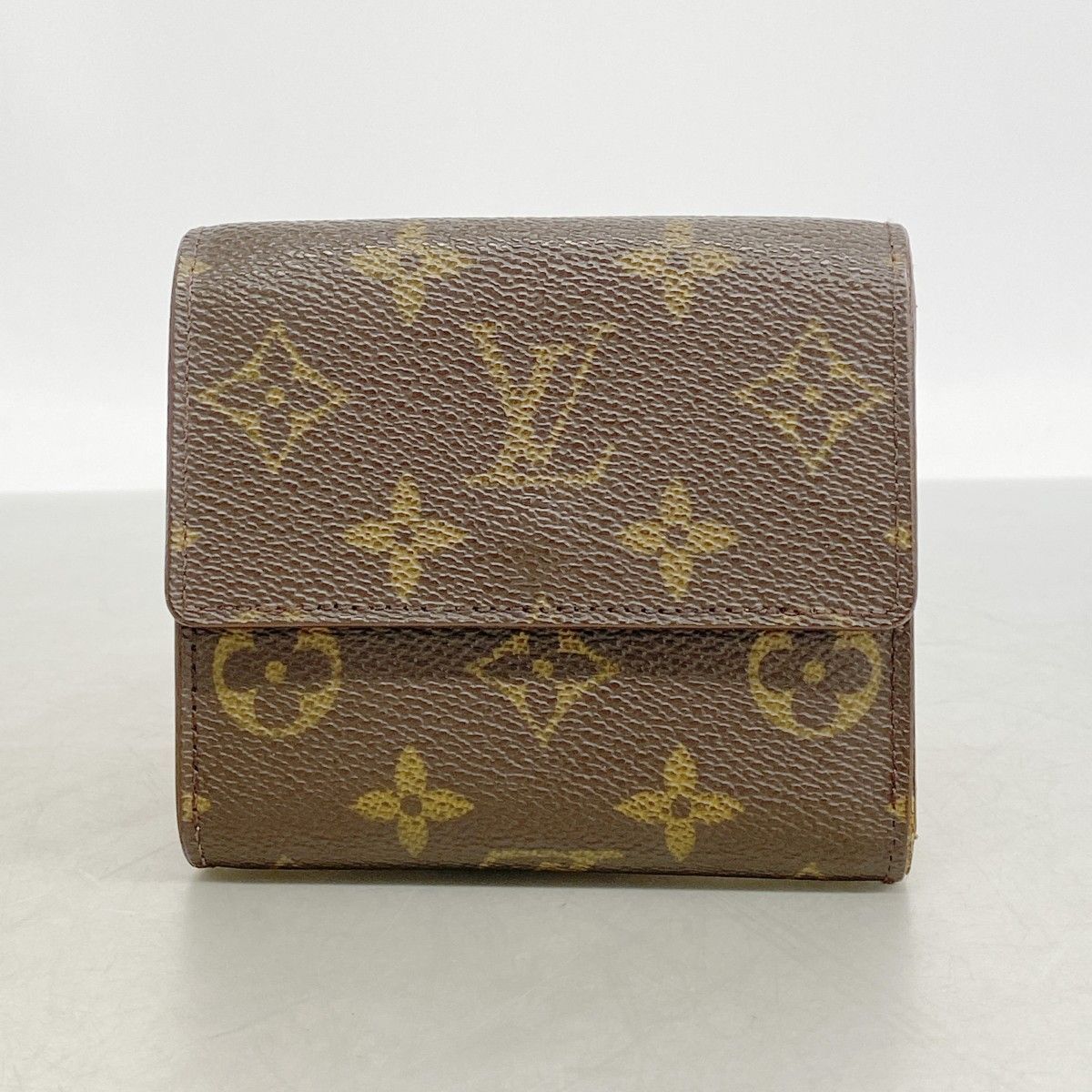 Louis Vuitton Trifold Wallet Monogram Porte-Monnaie Billets Cult Cles Brown — view 7