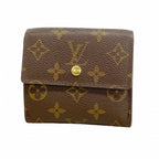 Louis Vuitton Trifold Wallet Monogram Porte-Monnaie Billets Cult Cles Brown