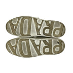 Prada Sneakers 38 White Light Gray Leather — view 4