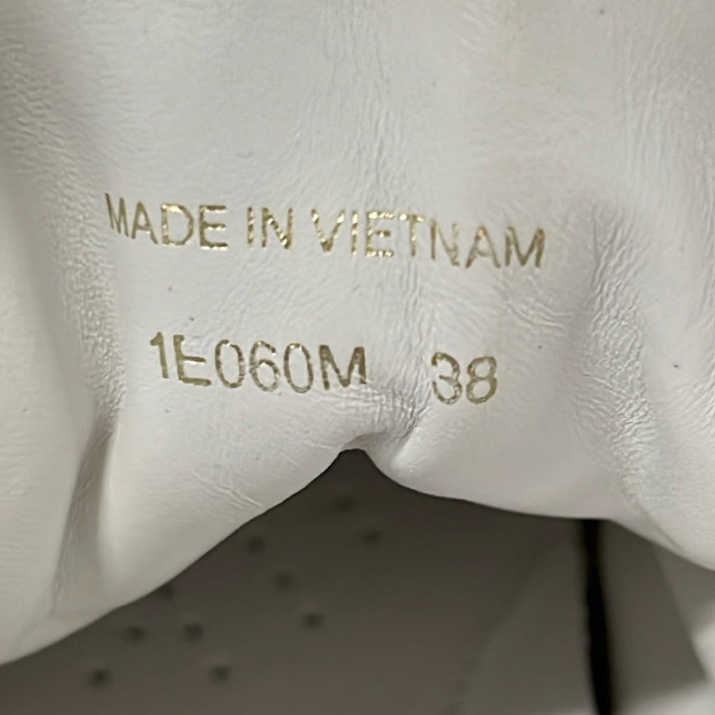 Prada Sneakers 38 White Light Gray Leather — view 6