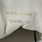 Prada Sneakers 38 White Light Gray Leather — view 6