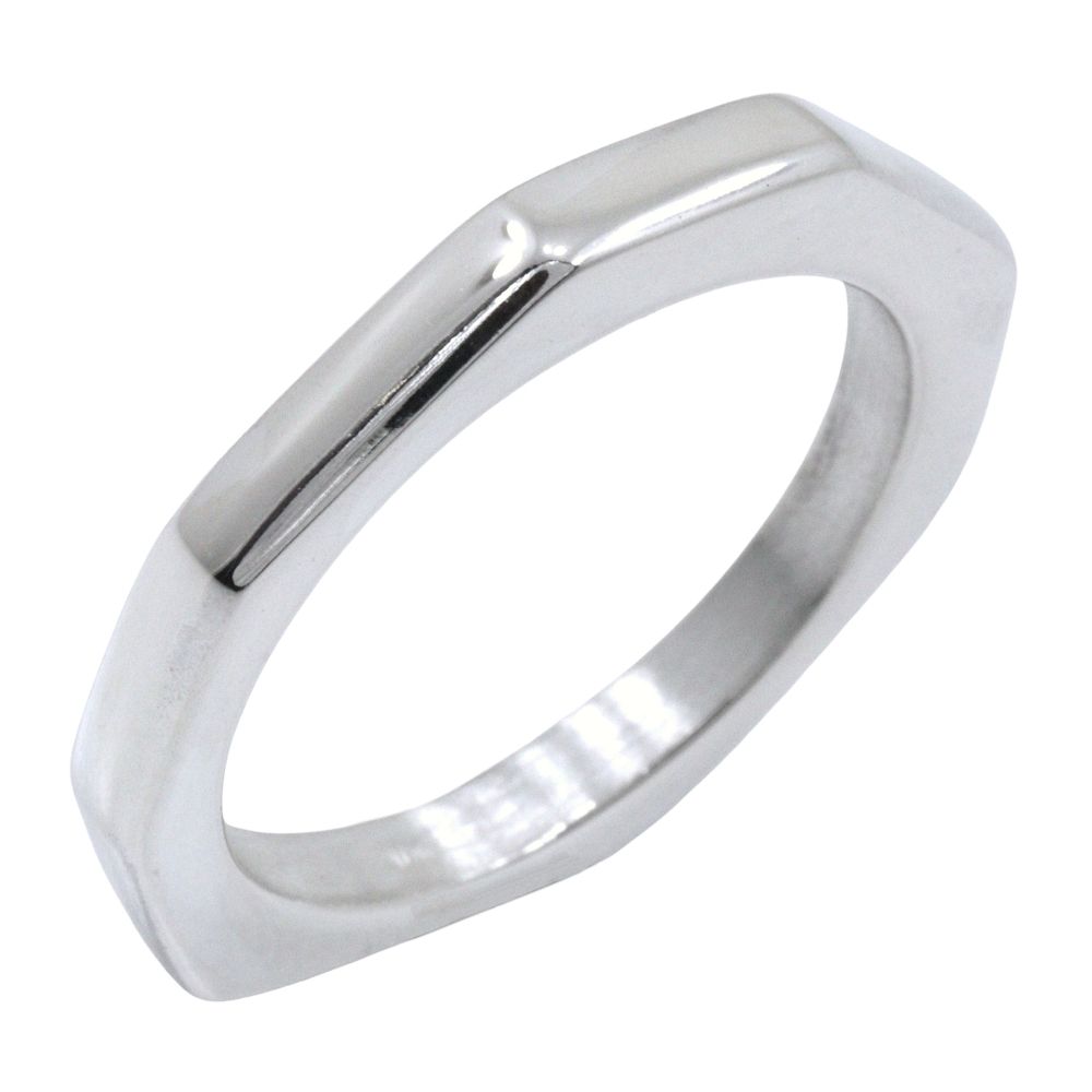 Gucci Octagon 925 Sterling Silver Ring