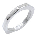 Gucci Octagon 925 Sterling Silver Ring