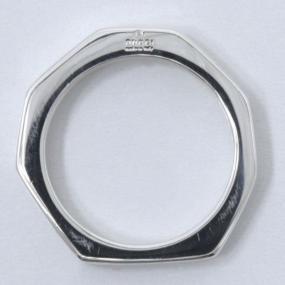 Gucci Octagon 925 Sterling Silver Ring — view 2