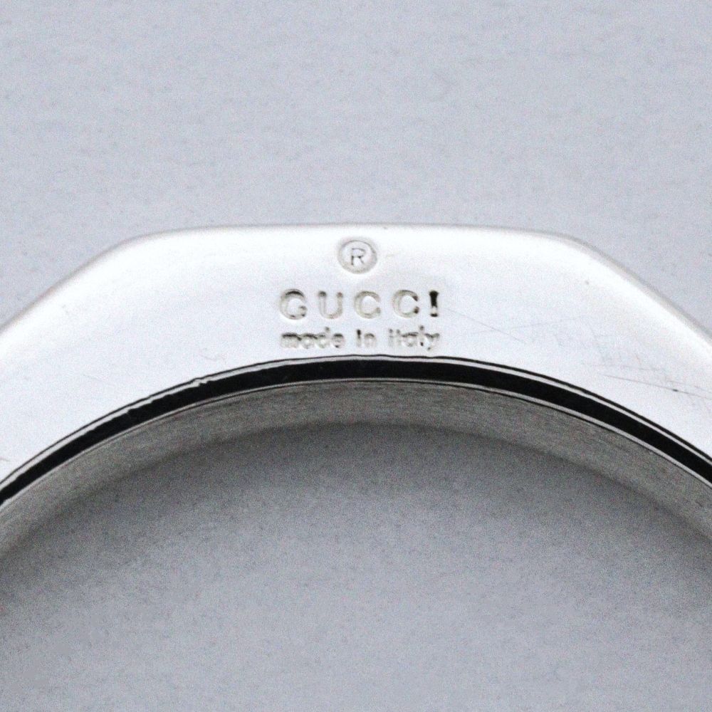 Gucci Octagon 925 Sterling Silver Ring — view 6