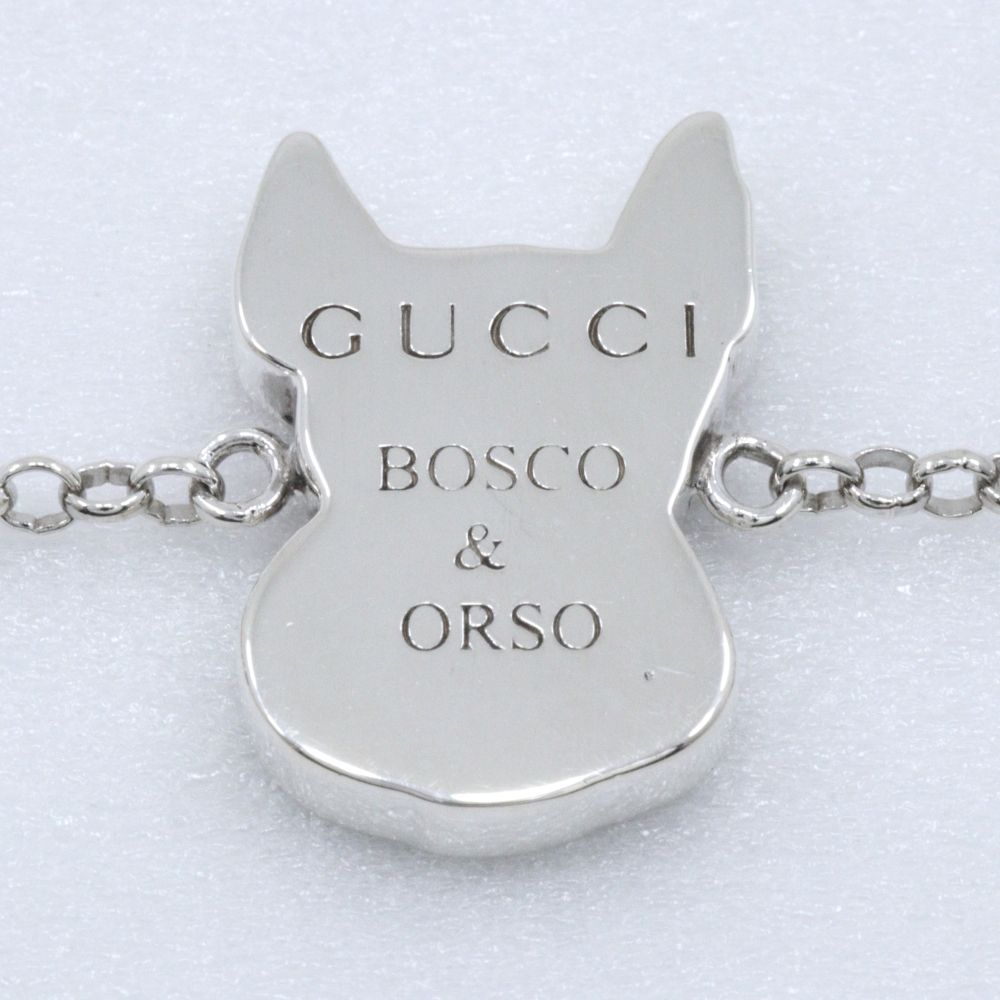 Gucci Bosco&orso Dog 925 Sterling Silver Bracelet — view 8