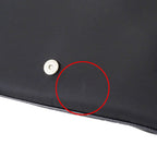 Prada Shoulder Bag Saffiano Nylon Black Chain Small — view 9