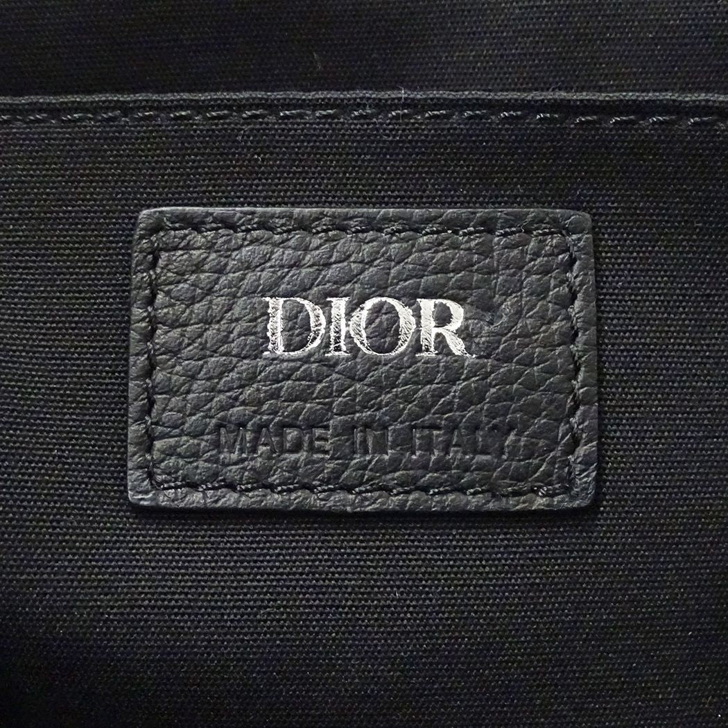 Dior Shoulder Bag Oblique Jacquard Hit the Road Brown — view 6