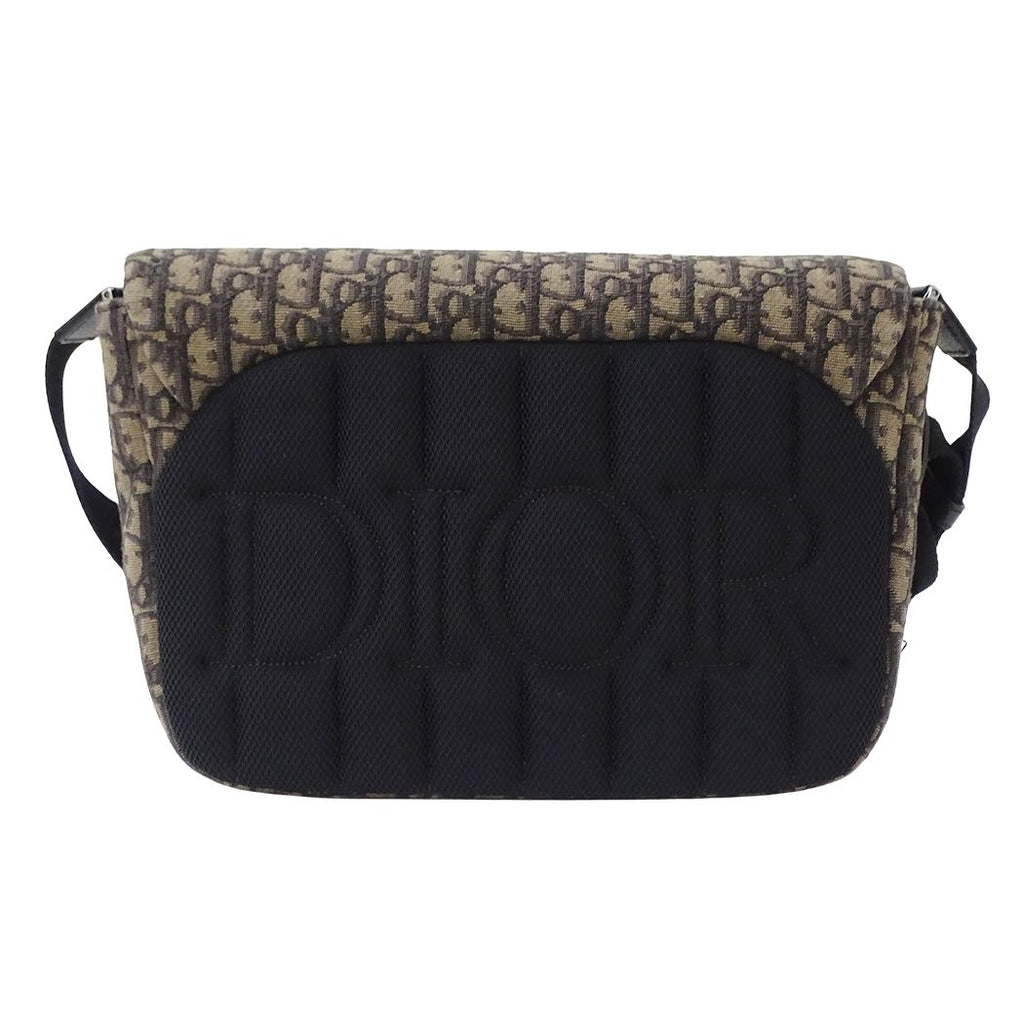 Dior Shoulder Bag Oblique Jacquard Hit the Road Brown — view 2