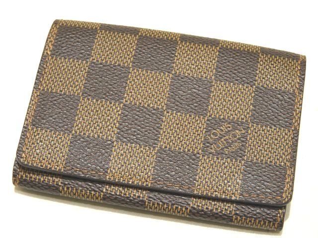Louis Vuitton Business Card Case Damier Ebene Envelope Carte de Visite