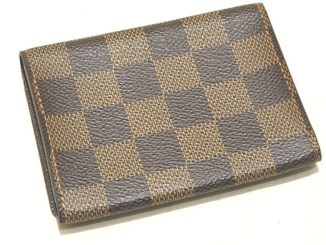 Louis Vuitton Business Card Case Damier Ebene Envelope Carte de Visite — view 2