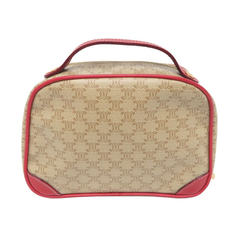 Celine Second Bag Vanity Bag Beige