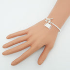 Hermes Amulet Kelly Bracelet 925 Sterling Silver — view 8
