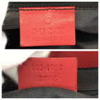 Gucci Beige Red Gold GG Canvas Leather 002 Tote — view 4