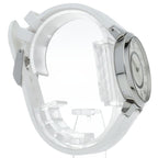 Louis Vuitton Tambour Monogram Slim Watch 33 Diamond OH Finished Box SS Rubber — view 4