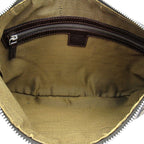 Fendi Zucca Shoulder Bag Canvas Leather Brown — view 7