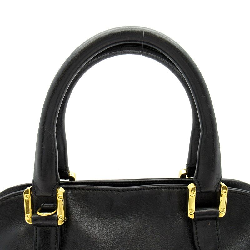 Loewe Anagram Handbag Leather Black — view 2