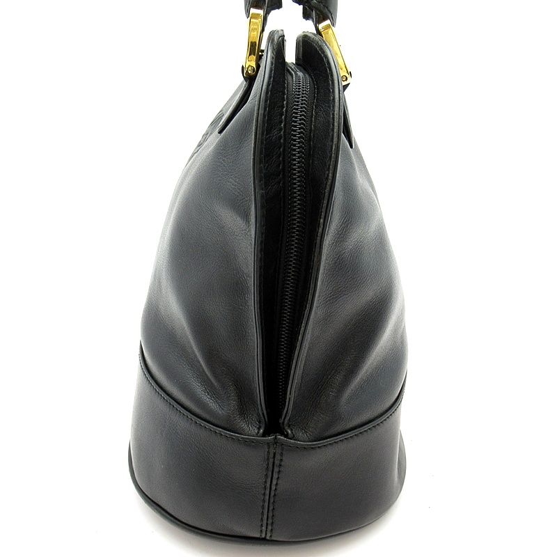 Loewe Anagram Handbag Leather Black — view 3