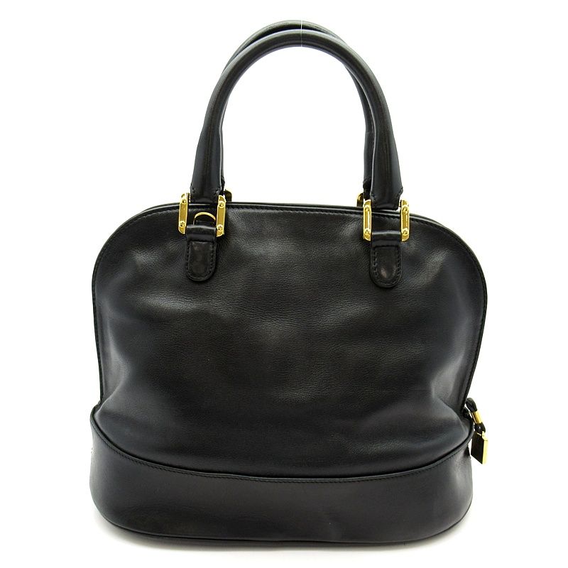 Loewe Anagram Handbag Leather Black — view 4