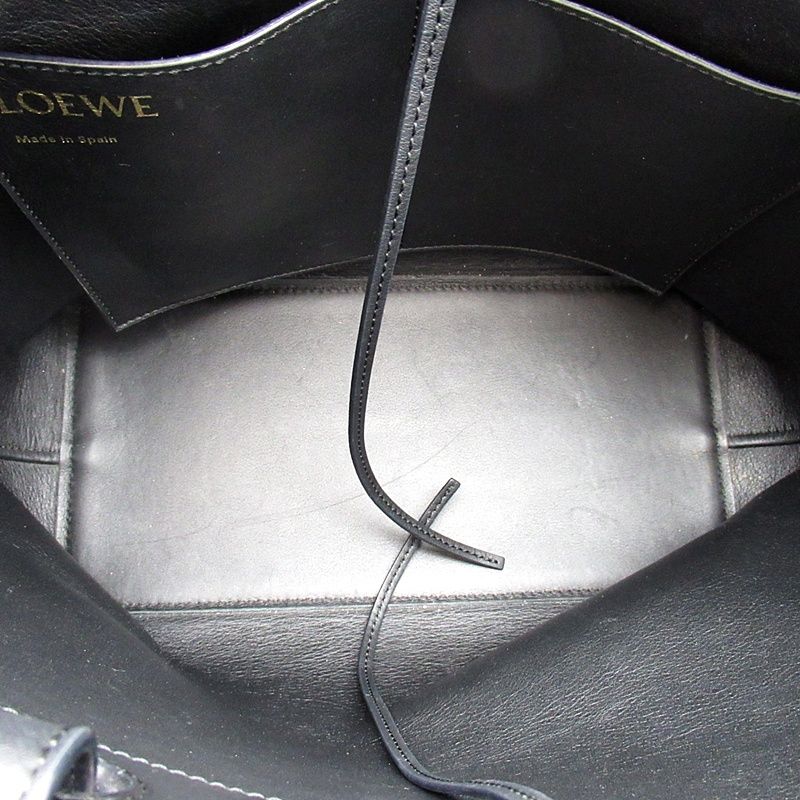 Loewe Anagram 2-Way Tote Jacquard Black — view 7