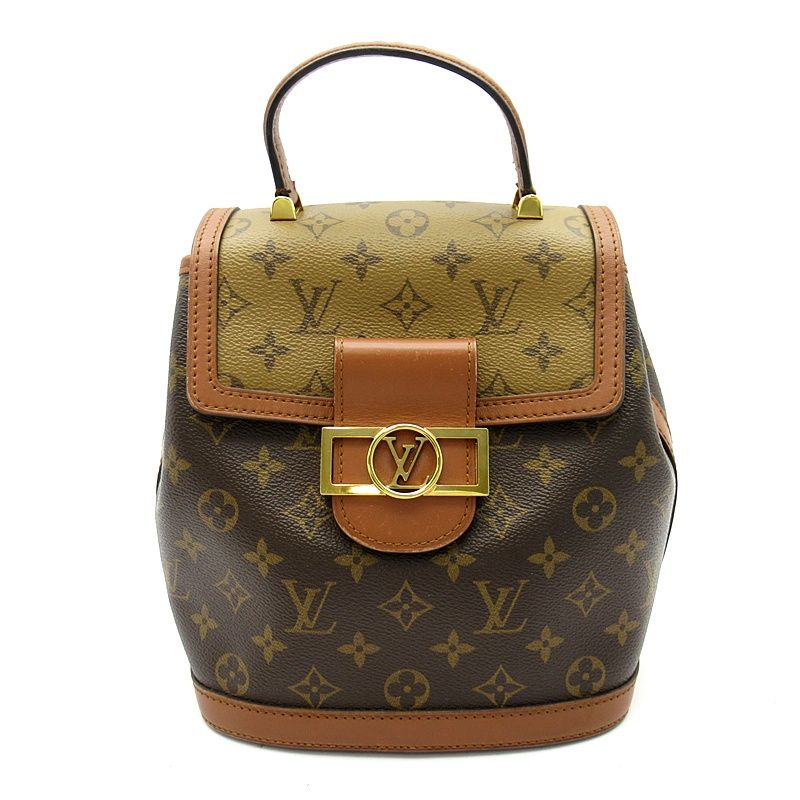 Louis Vuitton Dauphine Backpack Monogram Reverse Brown
