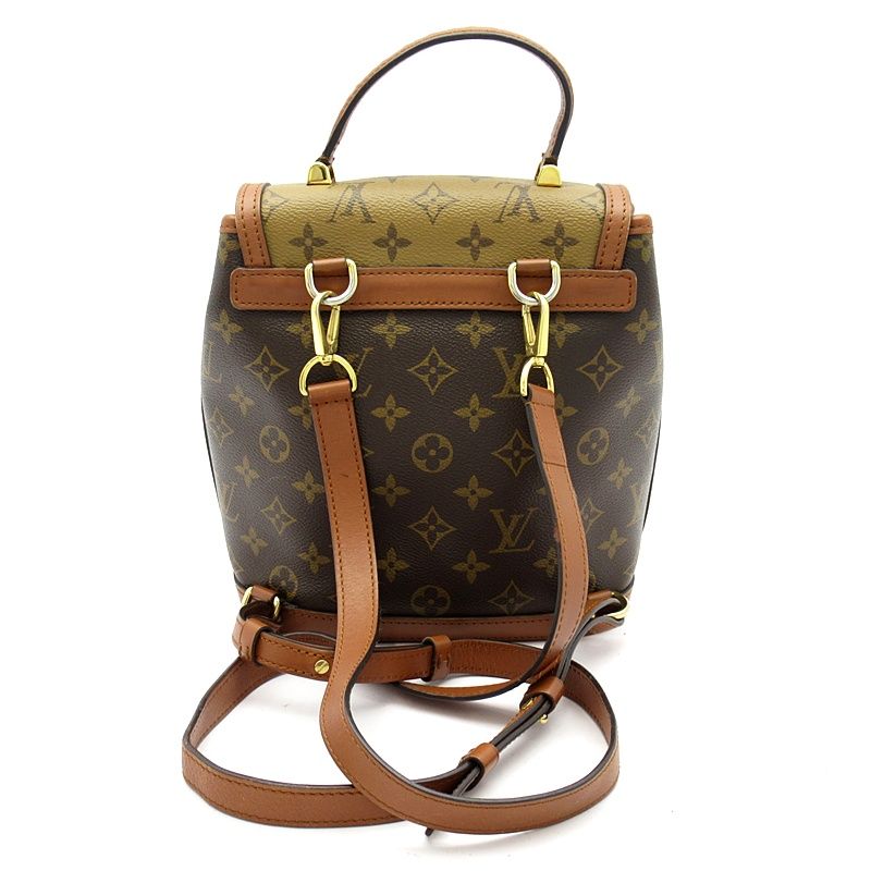 Louis Vuitton Dauphine Backpack Monogram Reverse Brown — view 4