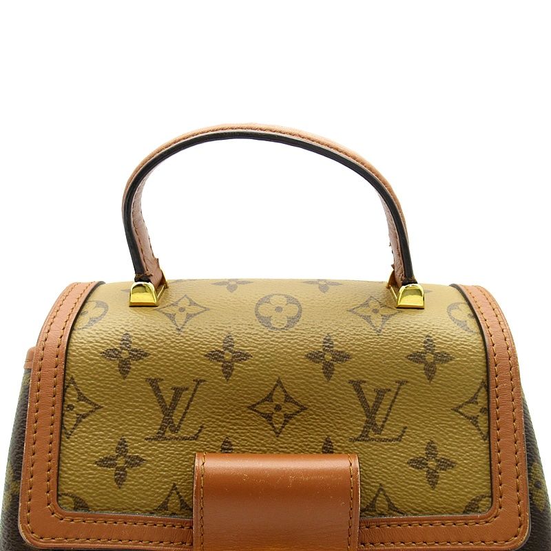 Louis Vuitton Dauphine Backpack Monogram Reverse Brown — view 2