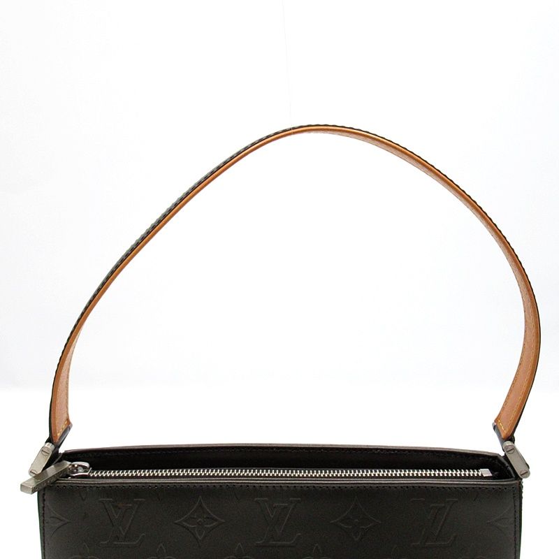 Louis Vuitton Fowler Monogram Matte Handbag Noir — view 2