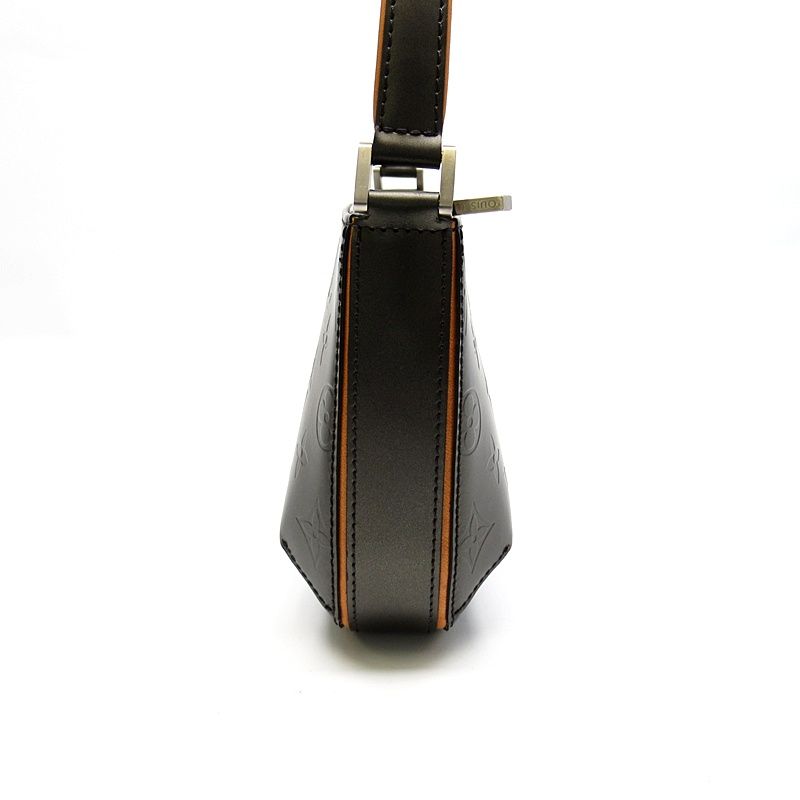 Louis Vuitton Fowler Monogram Matte Handbag Noir — view 5
