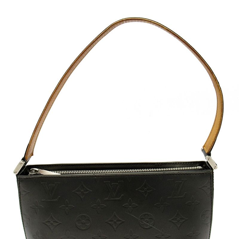 Louis Vuitton Fowler Monogram Matte Handbag Noir — view 2