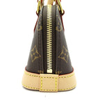 Louis Vuitton LV Takashi Murakami Nano Alma Monogram Handbag Brown — view 3