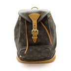 Louis Vuitton Montsouris MM Monogram Backpack Brown