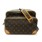 Louis Vuitton Nile Monogram Shoulder Bag Brown