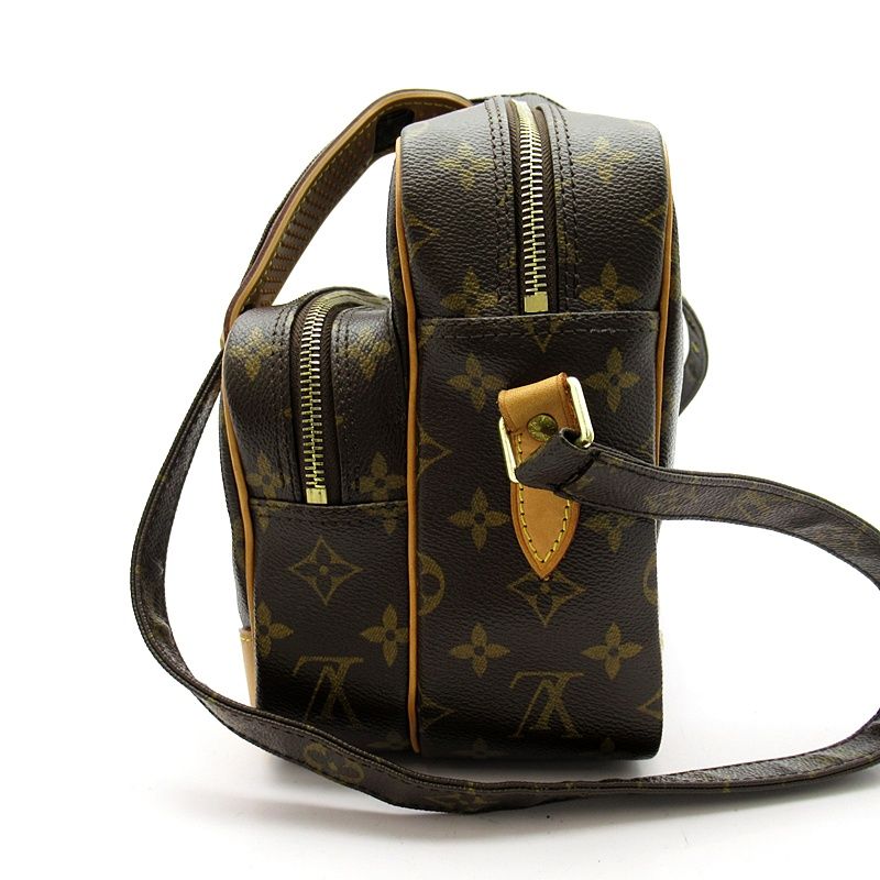 Louis Vuitton Nile Monogram Shoulder Bag Brown — view 3