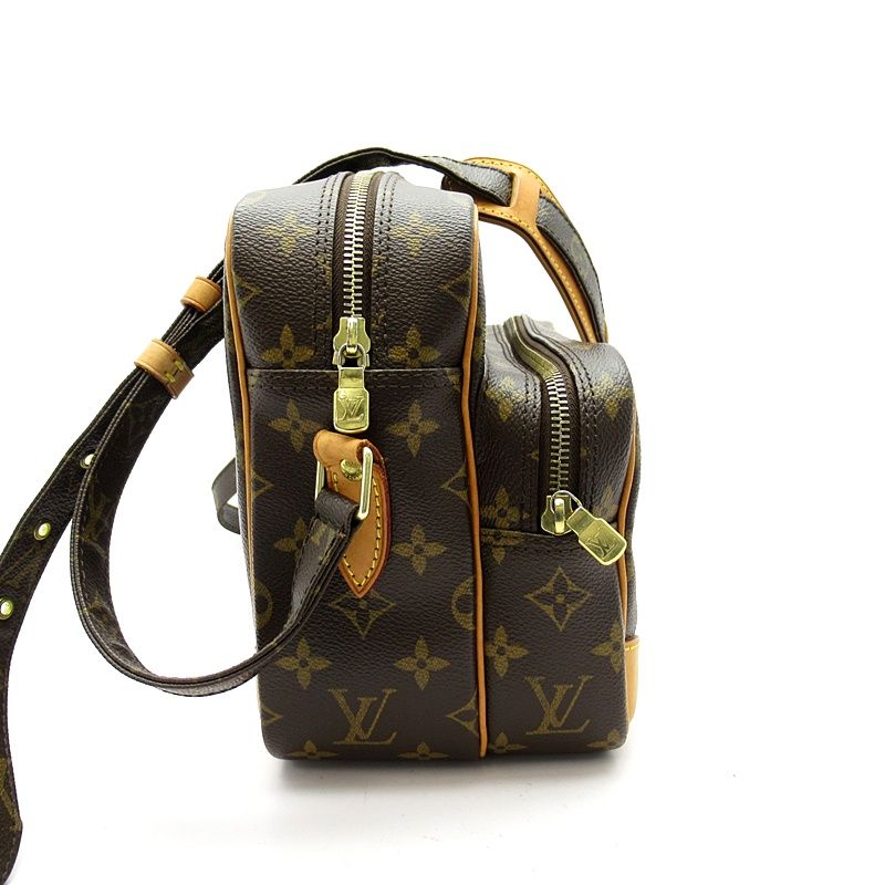 Louis Vuitton Nile Monogram Shoulder Bag Brown — view 5