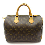 Louis Vuitton Speedy 30 Monogram Handbag Brown
